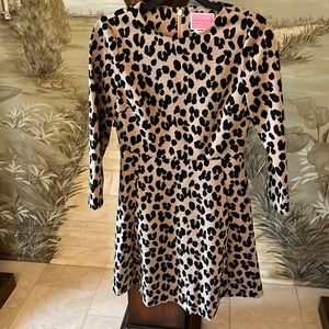 Kate spade dress size zero never been worn . Cheetah print